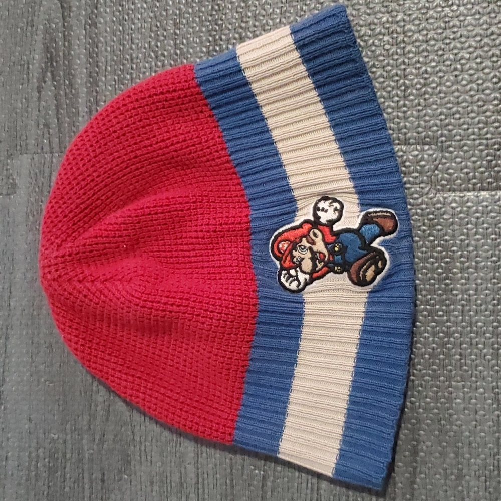 Super Mario kids beanie